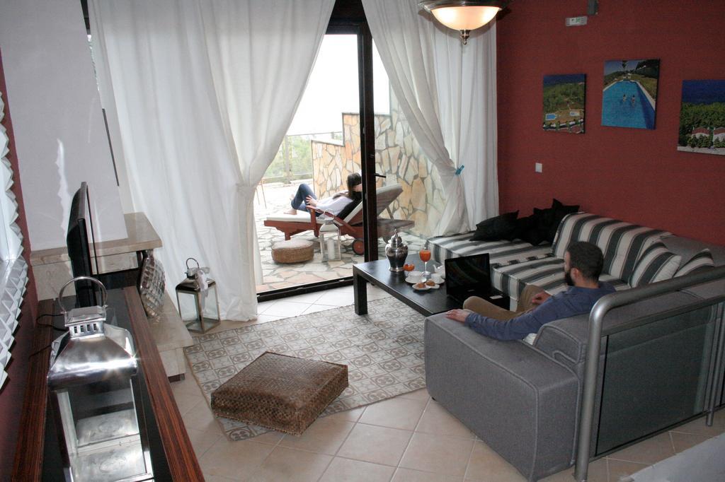 Paressa Villas Néa Fókaia Bagian luar foto