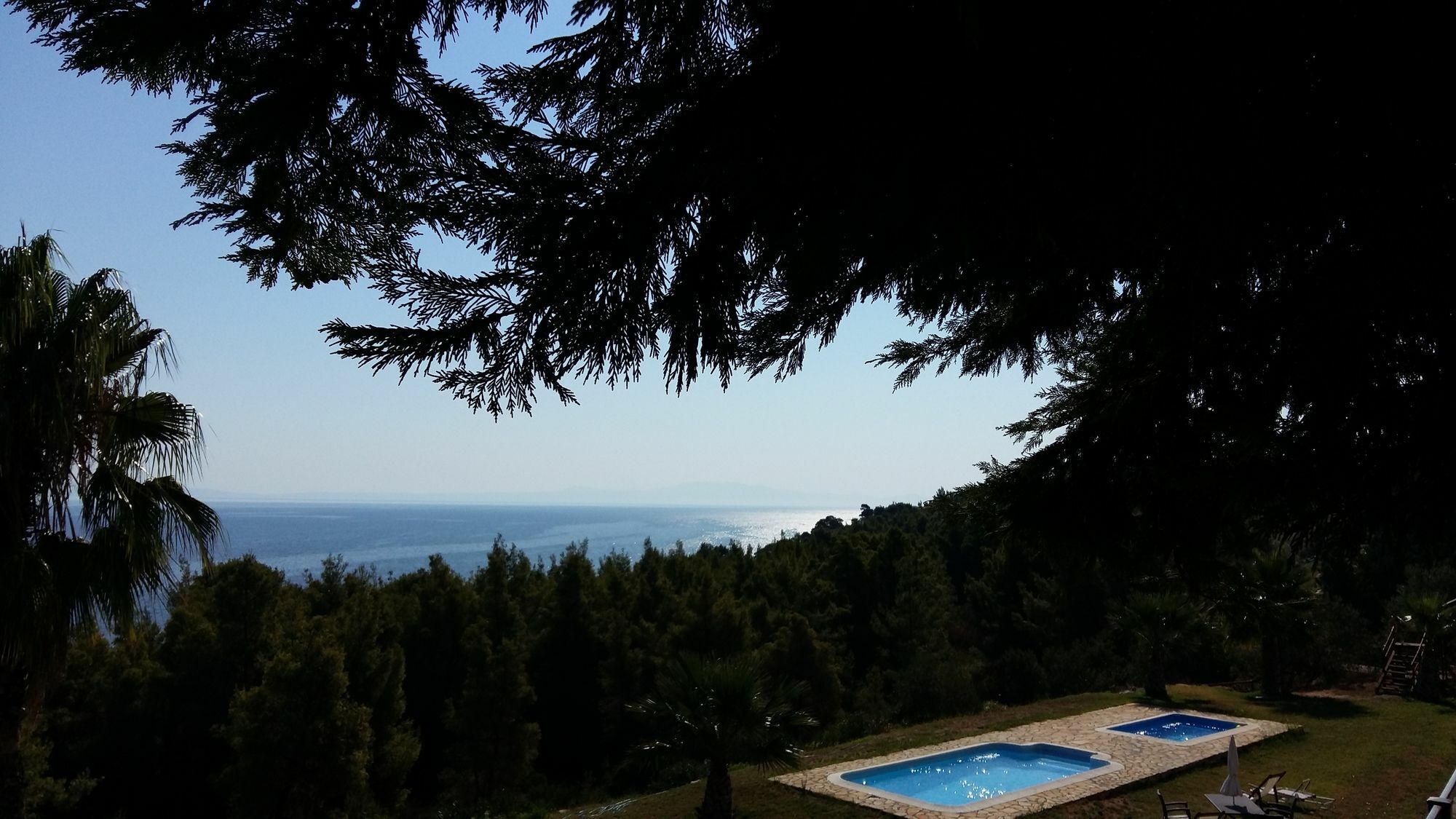 Paressa Villas Néa Fókaia Bagian luar foto